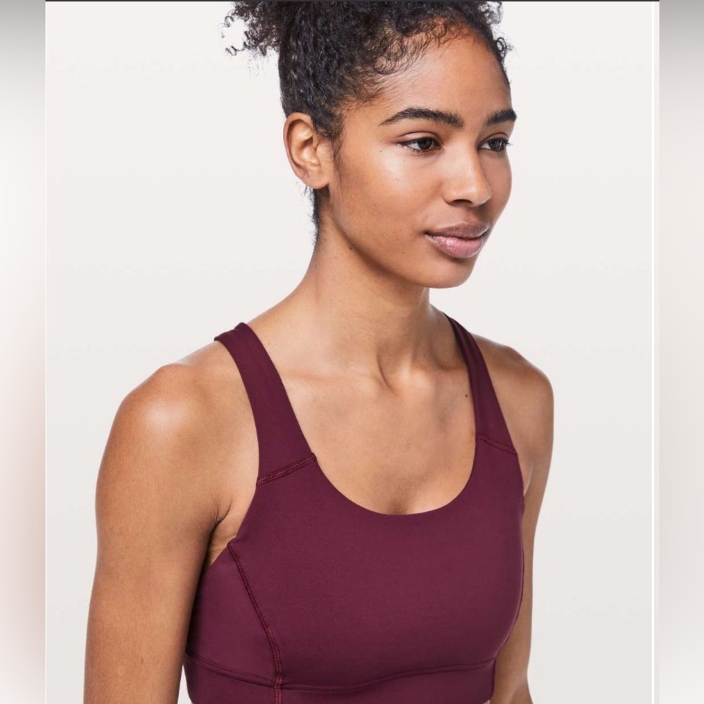 Lululemon power through bra. Size 8. Like new condition
